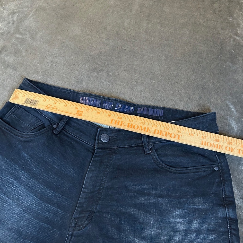 Richlook JNS Riveted and Casted Jeans Mens fits 36x29" Dark Blue Straight Fit - Picture 10 of 14